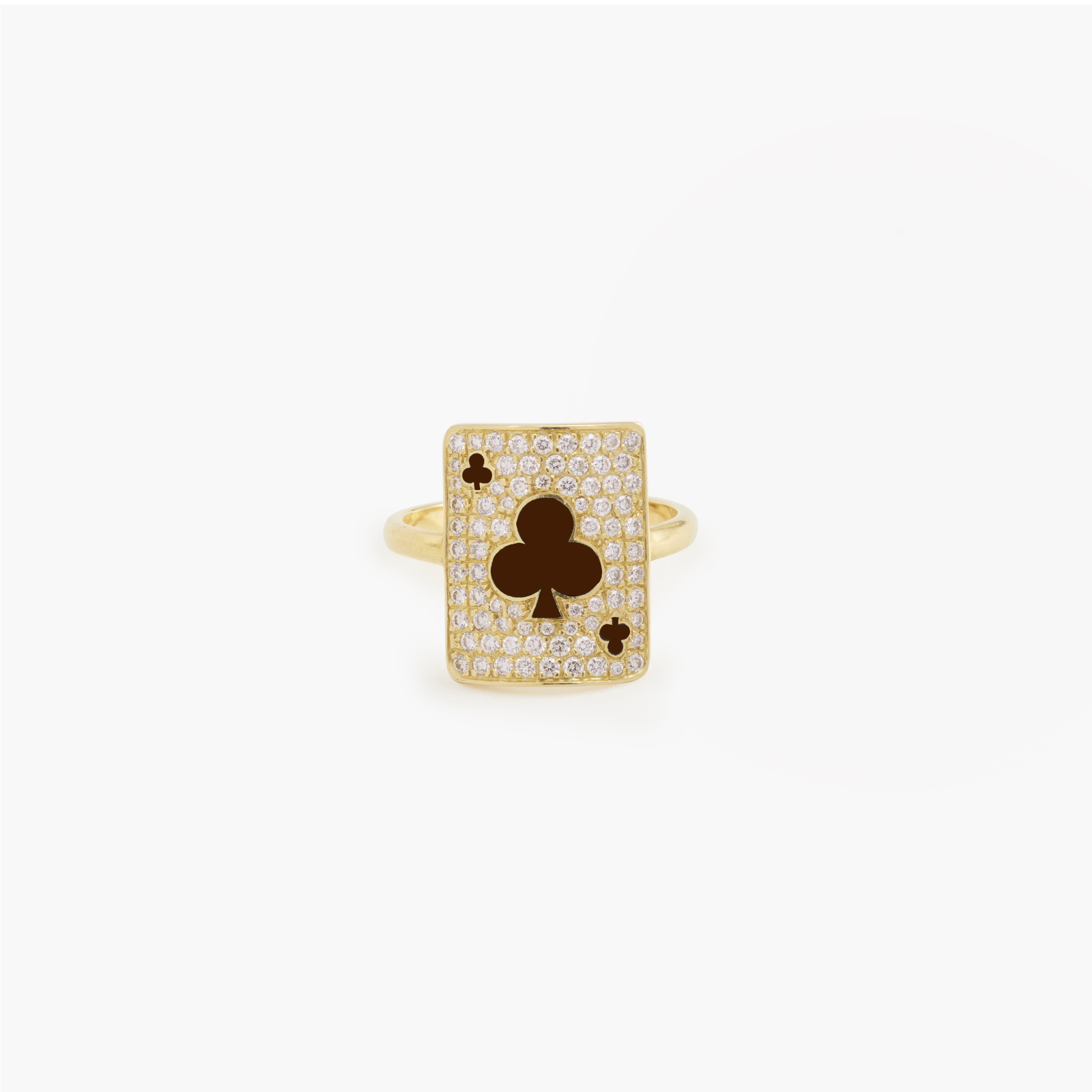 Bague Pinkie Chocolat Harmonie