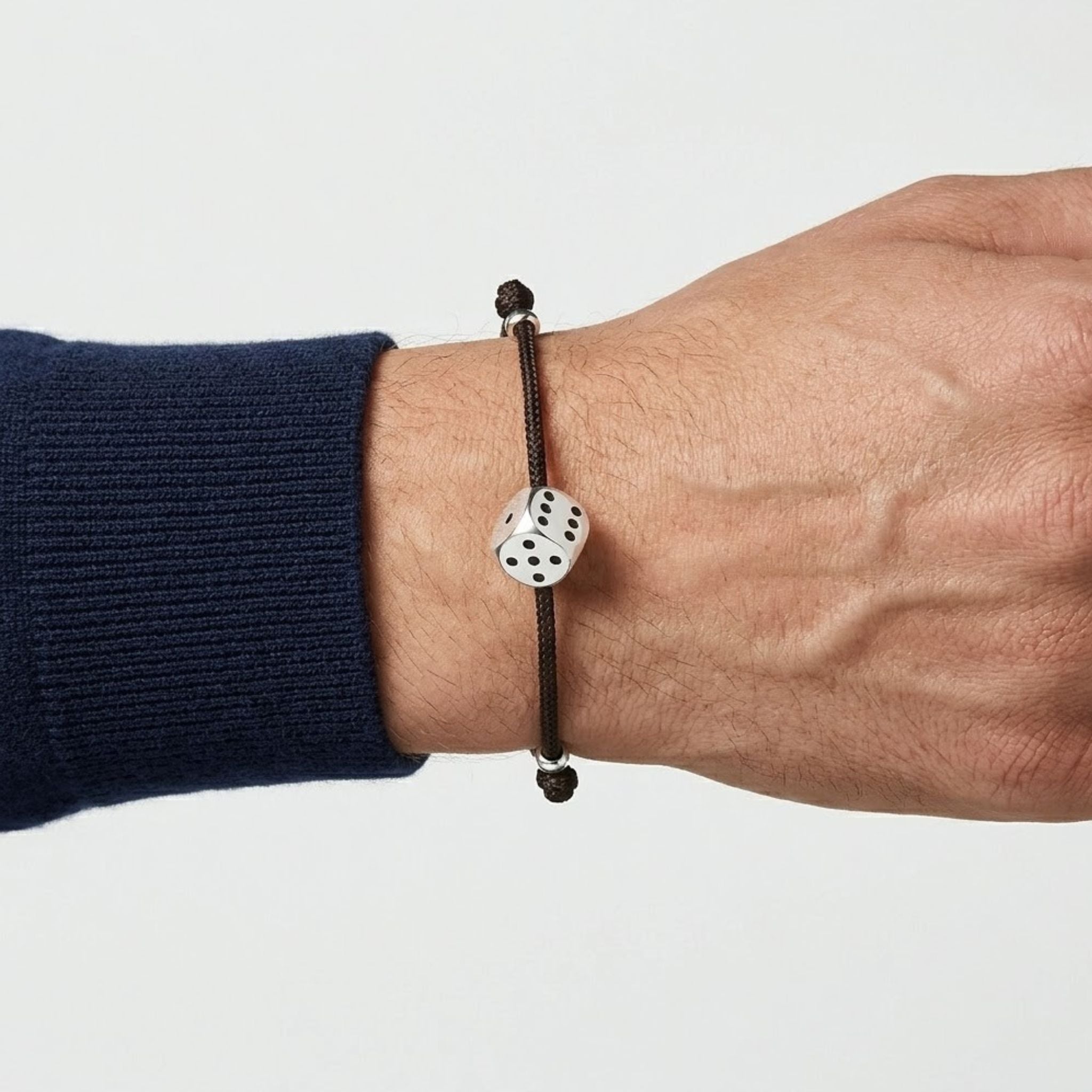 Bracelet Cordon Mini Hasard Laque