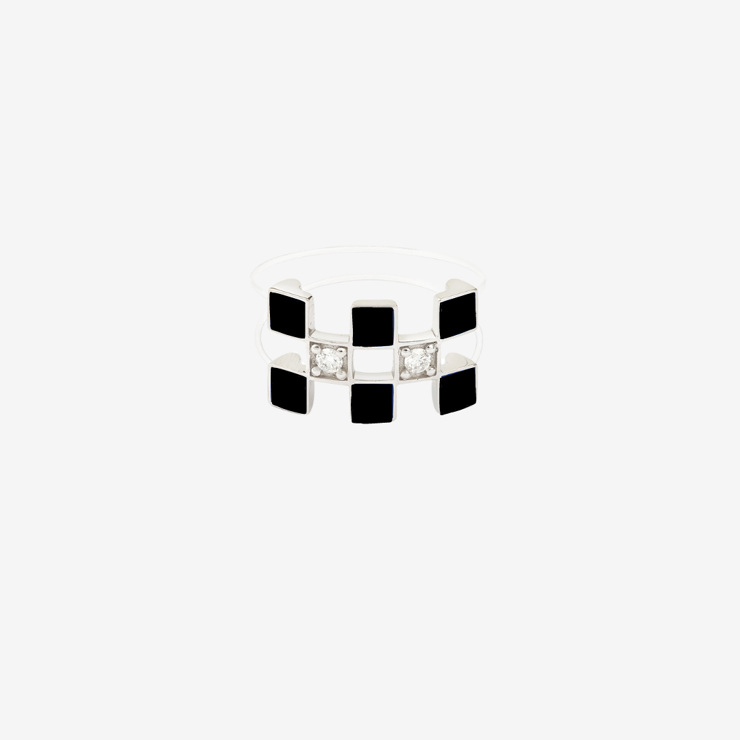 Bague Nylon Illusion Laque