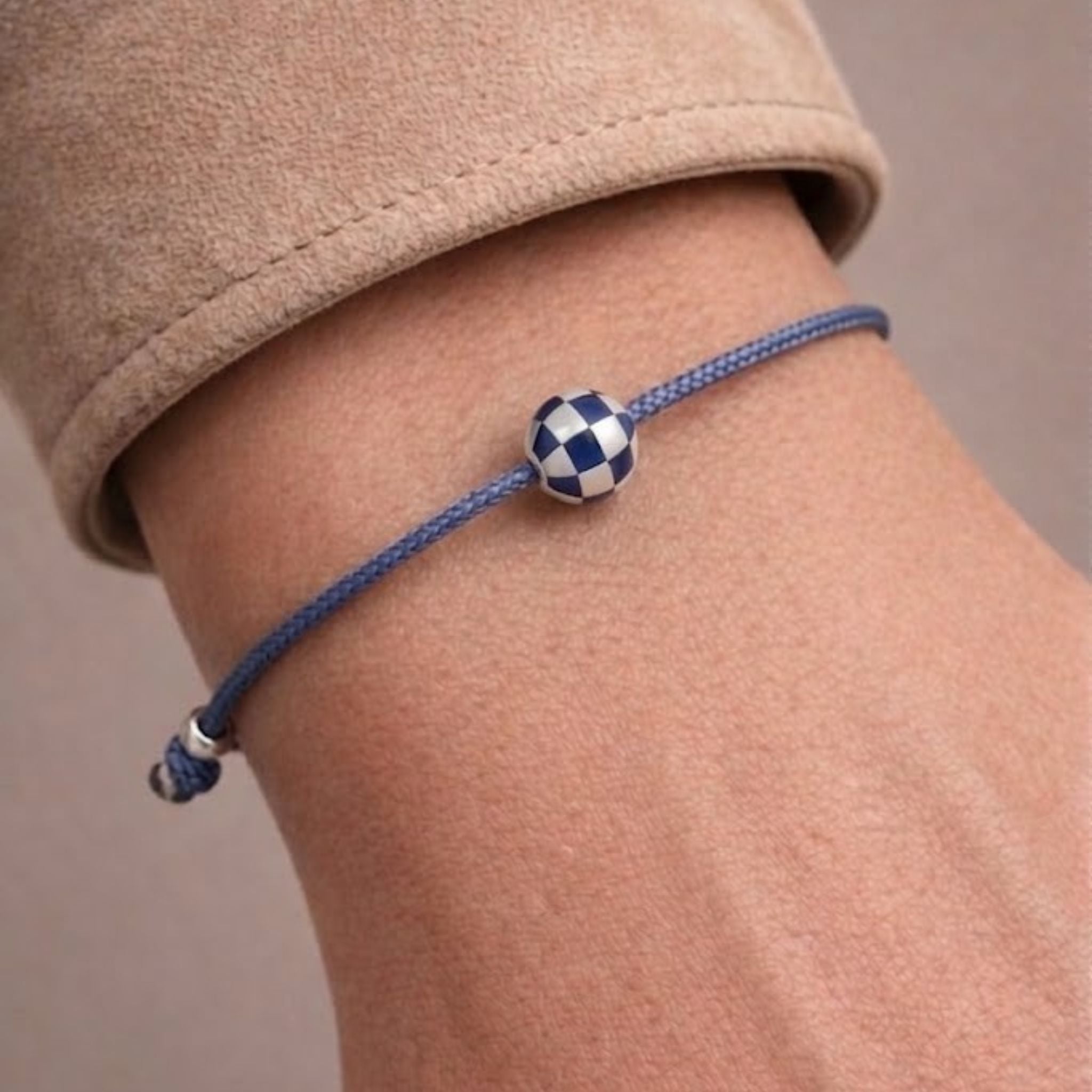 Bracelet Cordon Mini Globe Laque