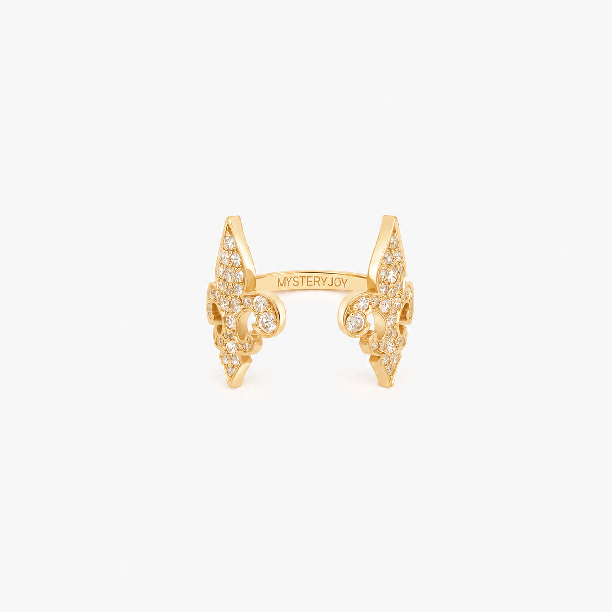 Large Double Royal Lys Ring