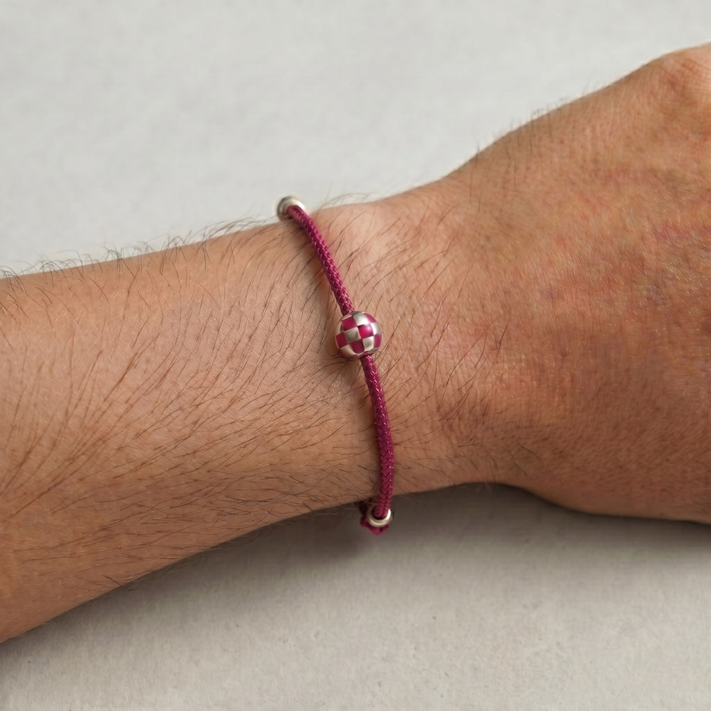 Mini Globe Cord Bracelet