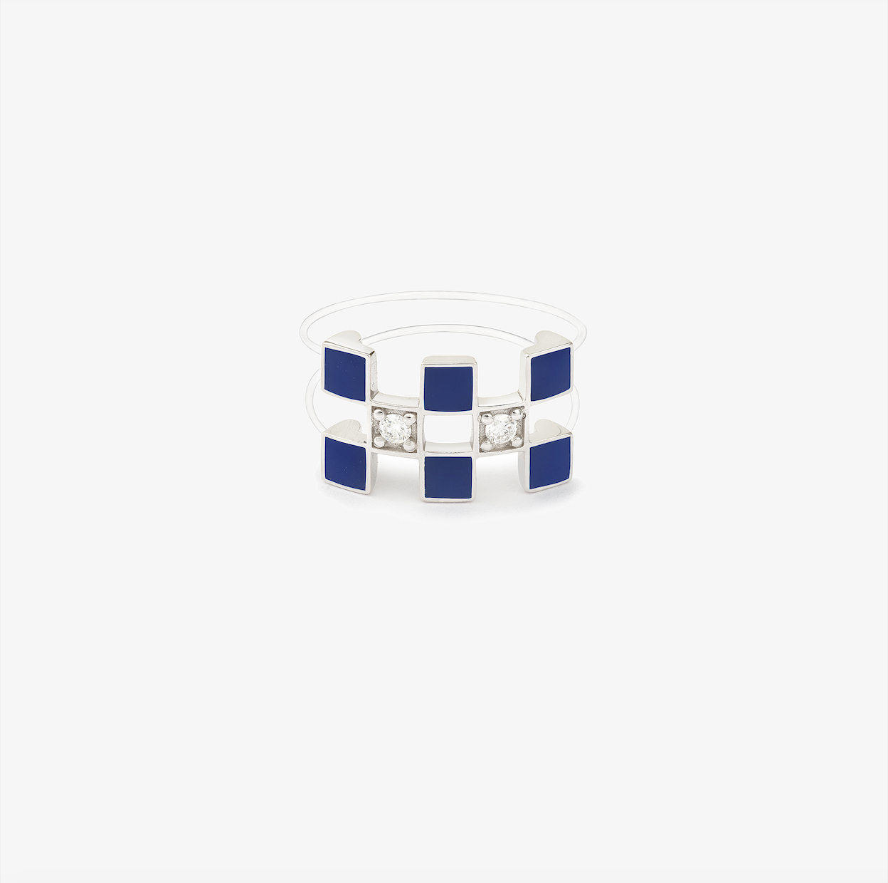 Bague Nylon Illusion Laque