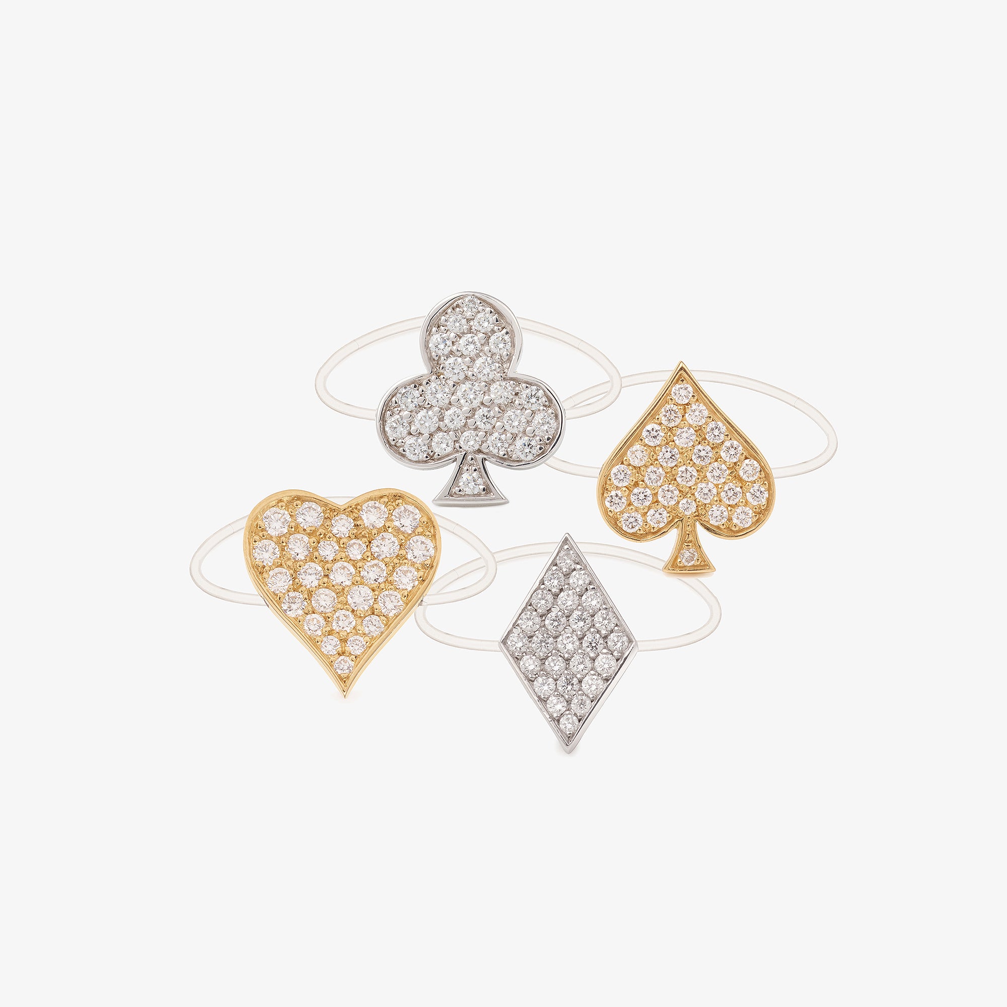 Large Nylon Justice Symbol Ring