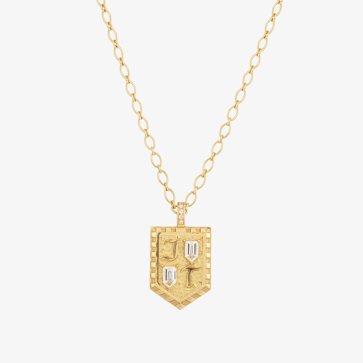 Collier Blason Sacré
