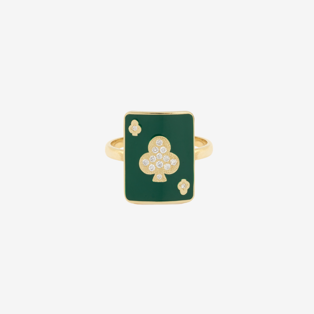 Bague Pinkie Lucky Harmonie Laque