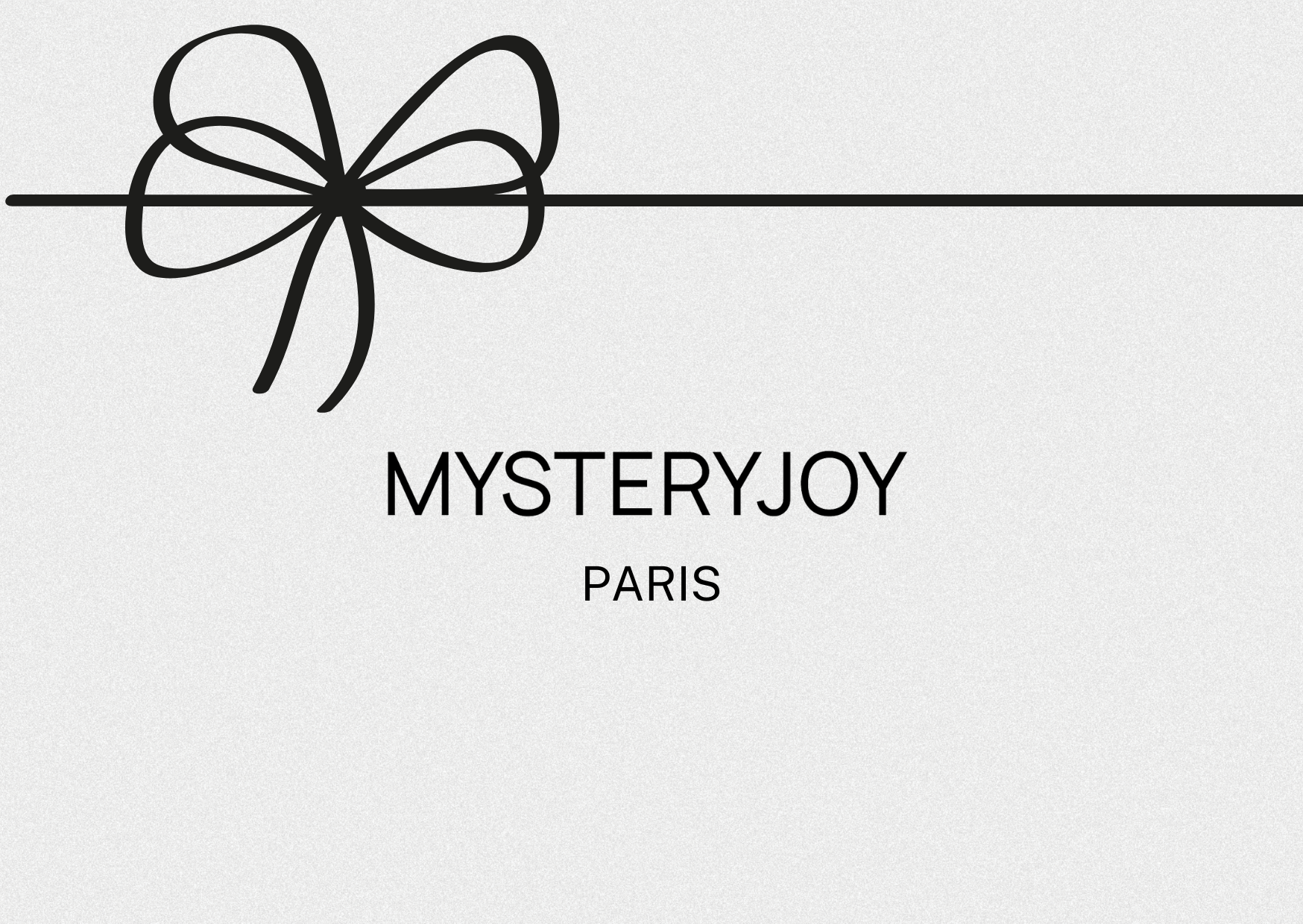 Carte Cadeau MYSTERYJOY