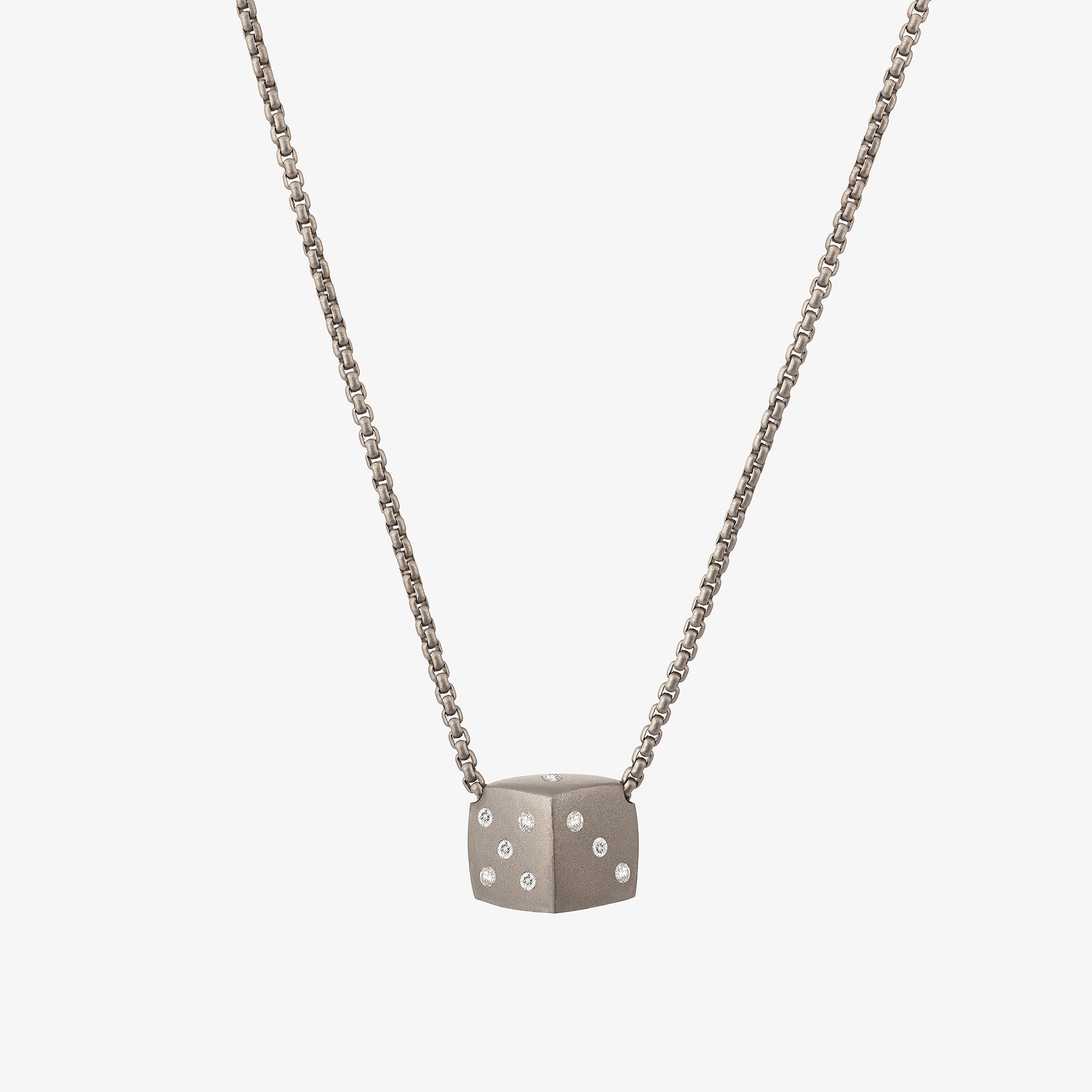 Collier Mini Hasard diamants