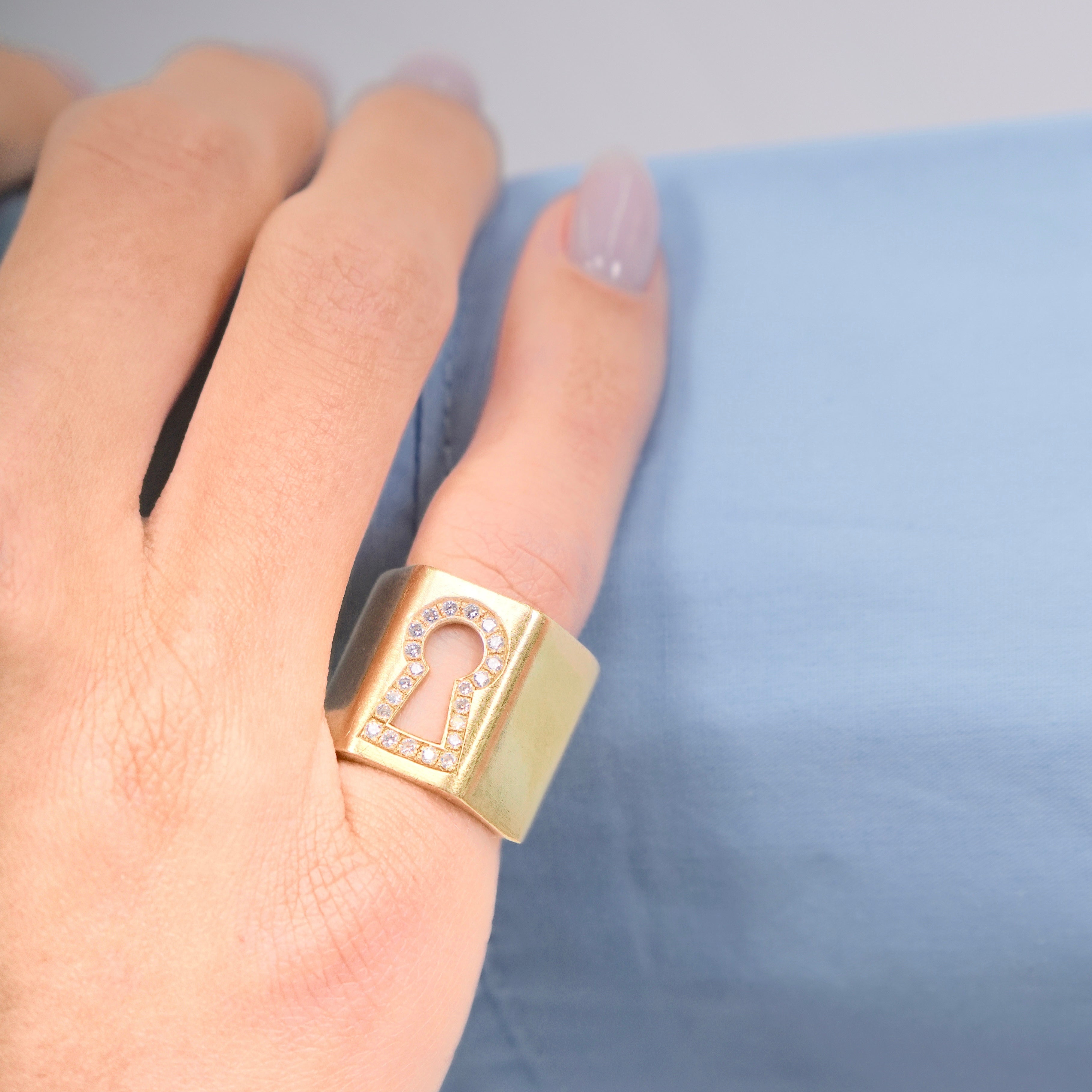 Bague Pinkie Protection