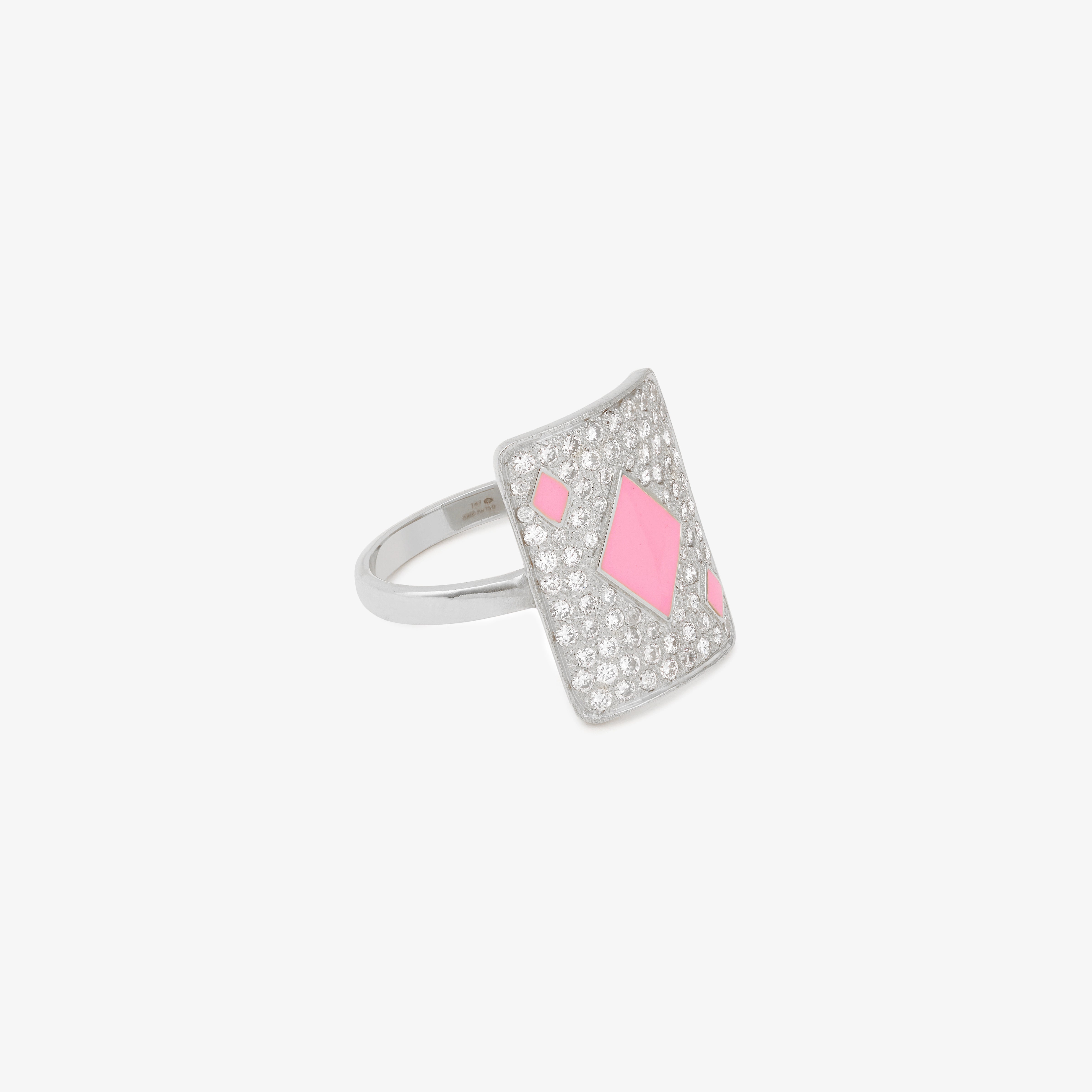 Bubble Honneur pinkie ring