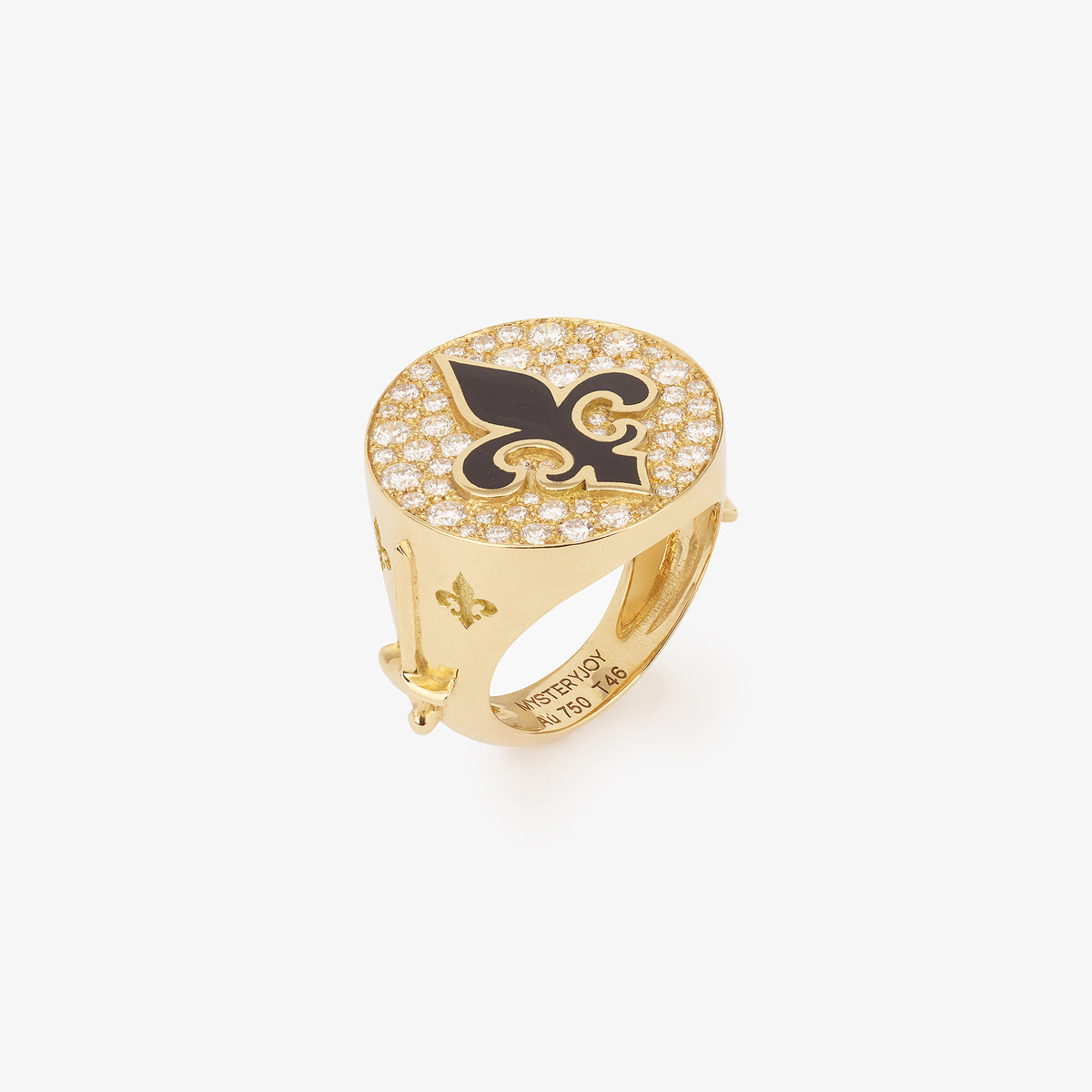 Bague Chevalière Lys Éternelle