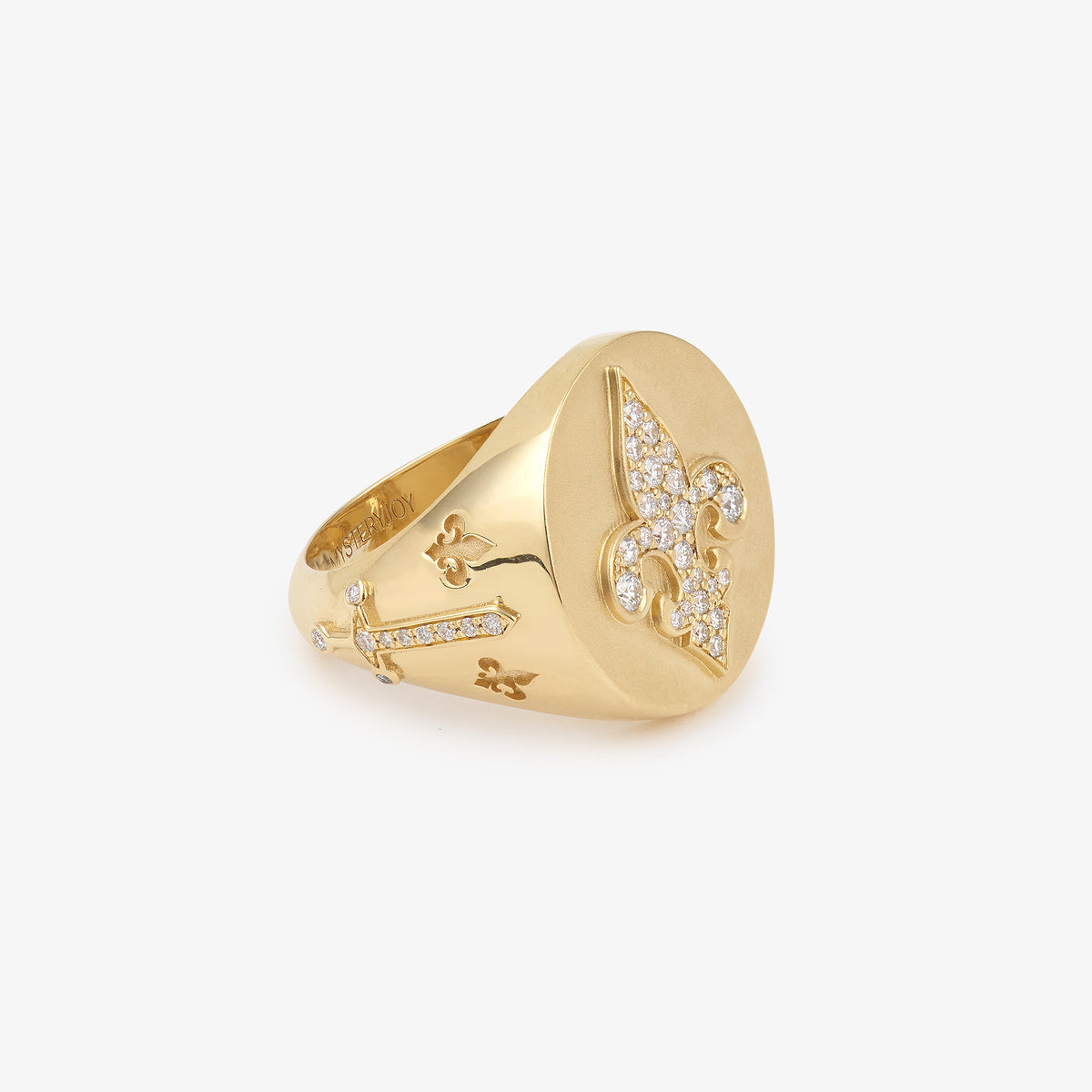 Royal Lys Signet Ring