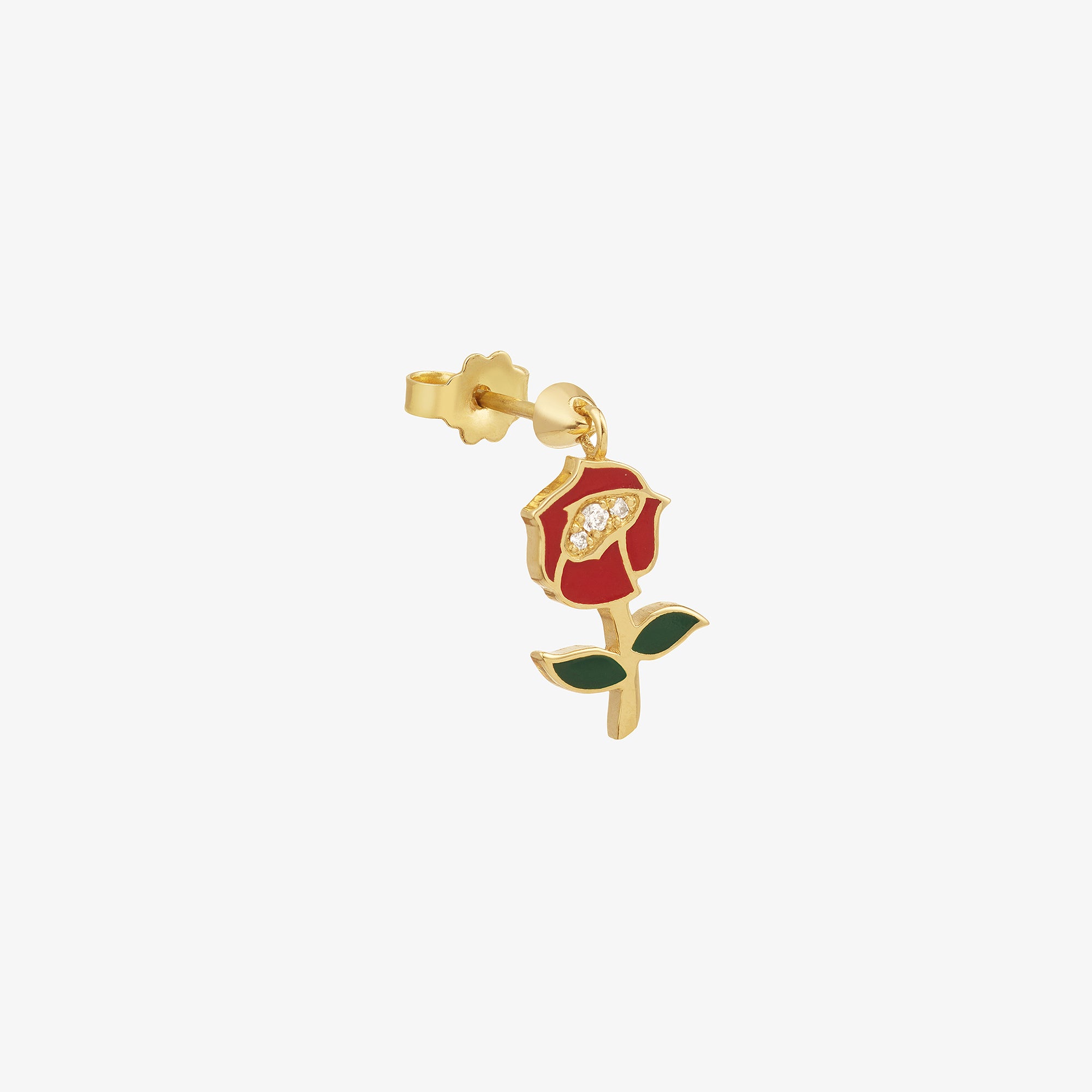 Piercing Rose Antique laque