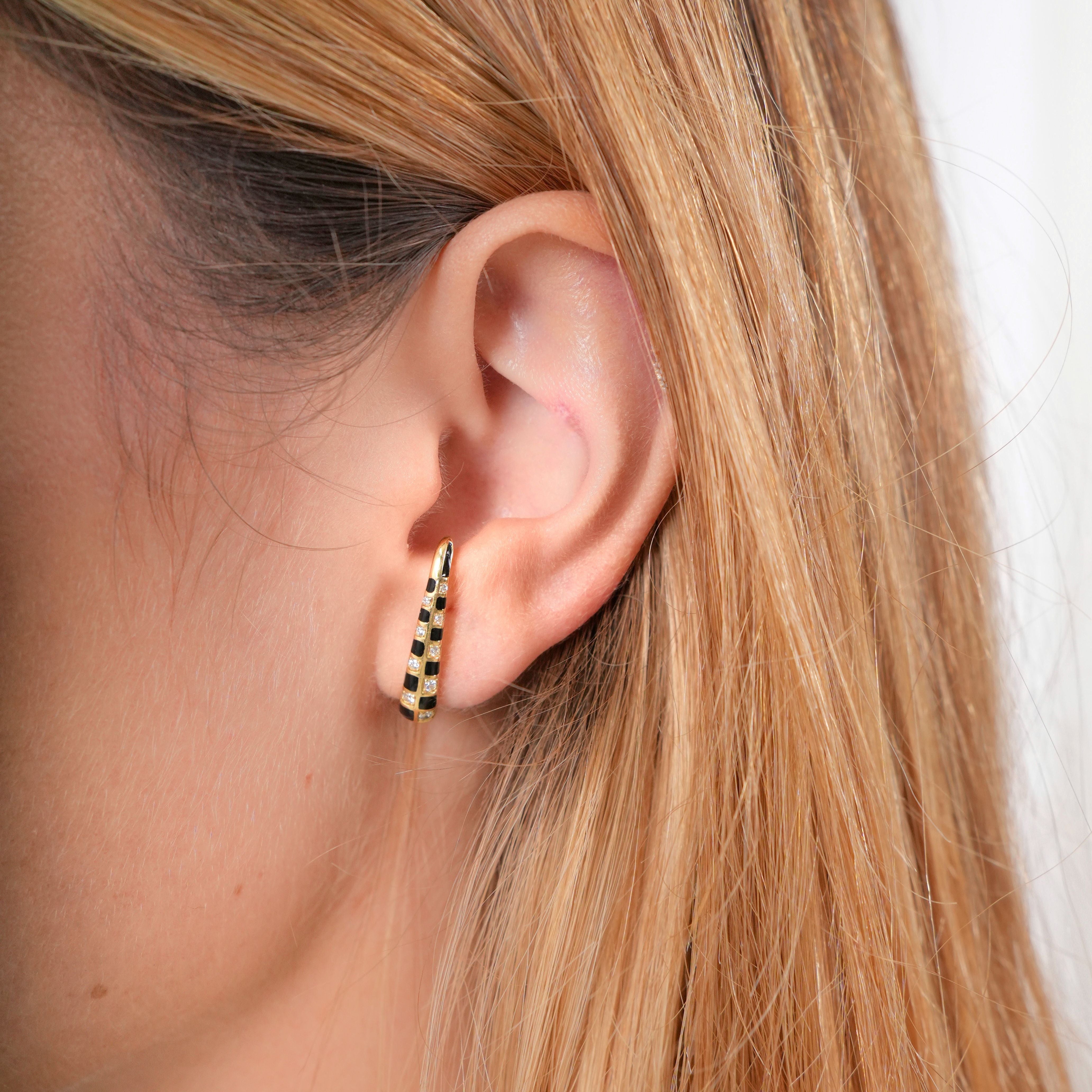 Mono Boucle d'Oreille Griffe Illusion
