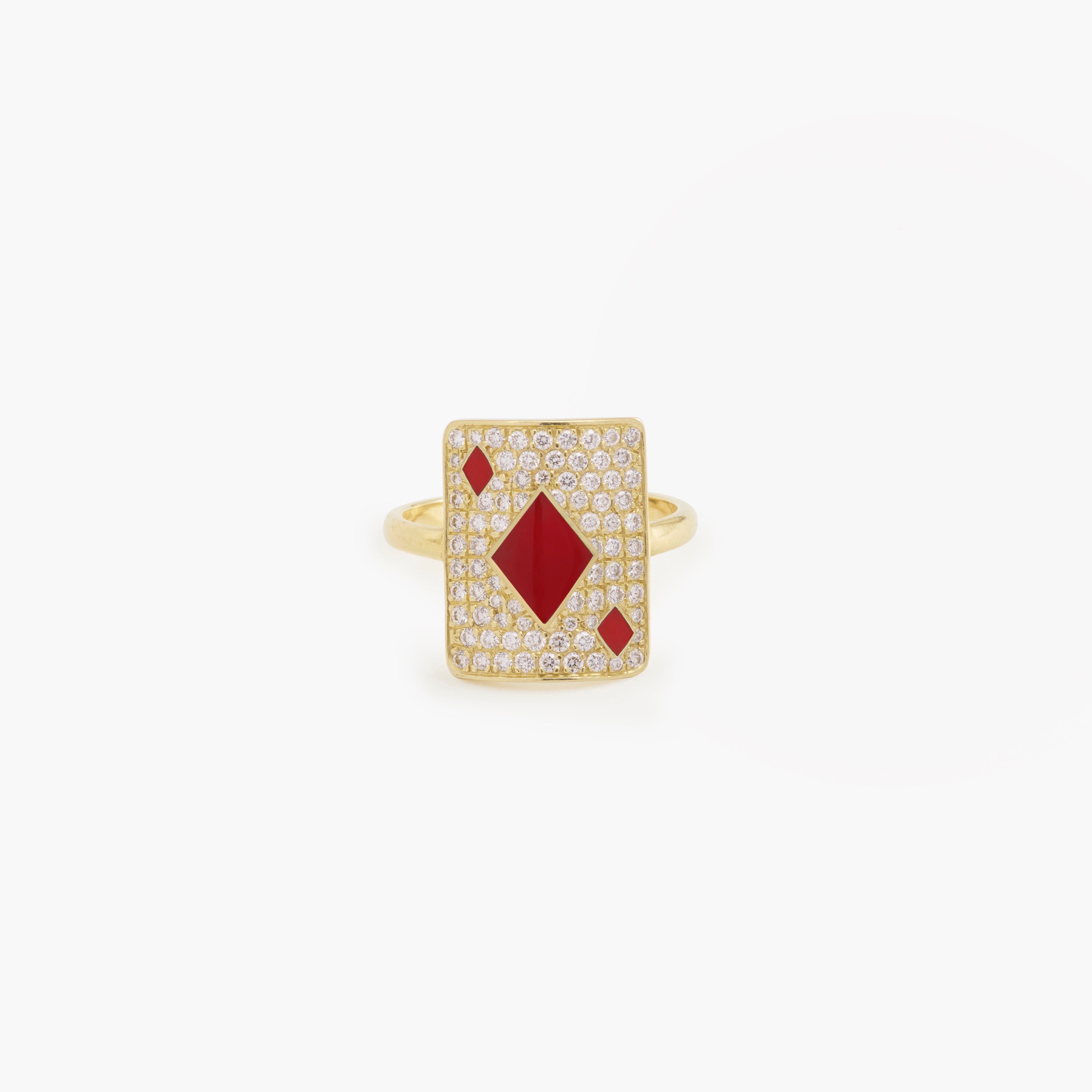 Gold Honneur pinkie ring