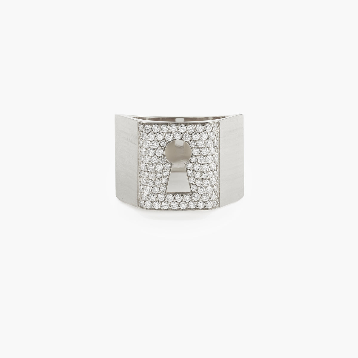 PROTECTION Ring | 18K White Gold & Lab Diamonds